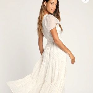 LuLus one shoulder dress